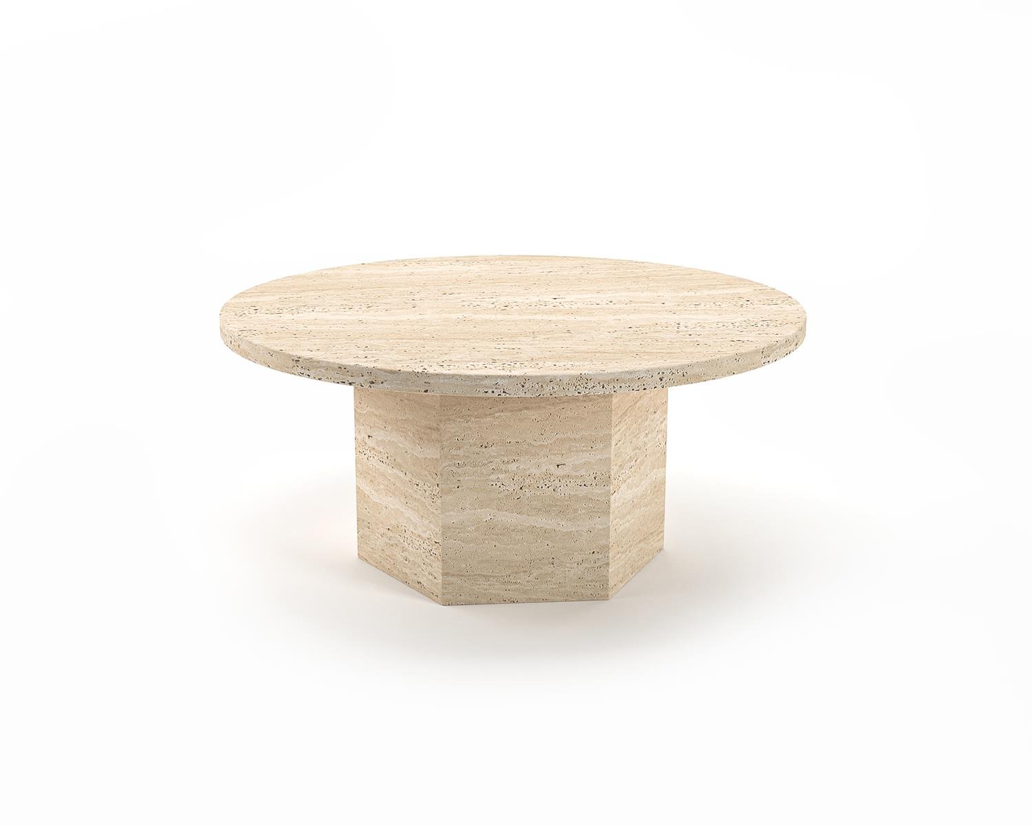 Travertine Coffee Table